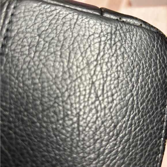 Brighton Octavia Perforated 2 Toned MG Medium Satchel Leather Handbag Toto - Picture 14 of 16